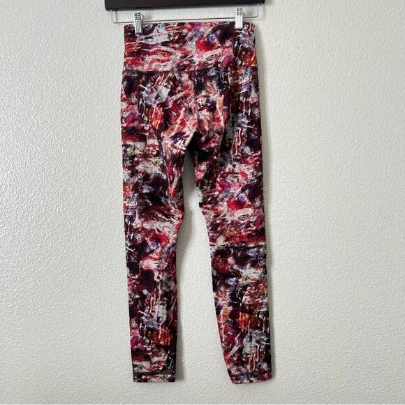 Lululemon Wunder Train High-Rise Tight 25" Urbantricity Multi W5CQOS red purple - Picture 3 of 8